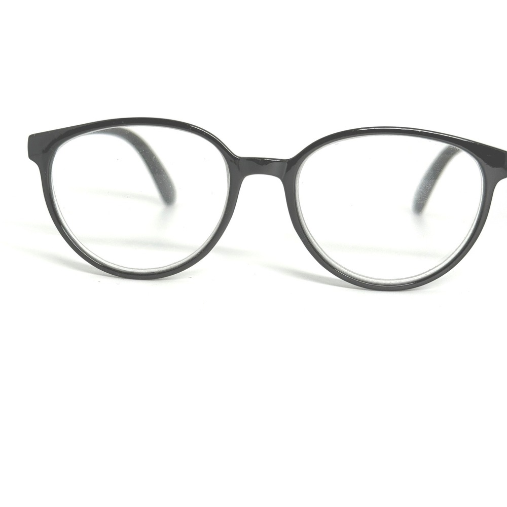 Nine West MS1021 Black Round Reading Glasses VMP2030 BLK Eyeglasses 22147